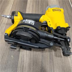 AS-IS DEWALT 1-3/4 in. 15 Degree Pneumatic Coil Roofing Nailer