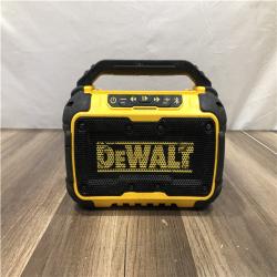 as-is DEWALT 20V MAX Cordless Bluetooth Speaker (Tool Only)