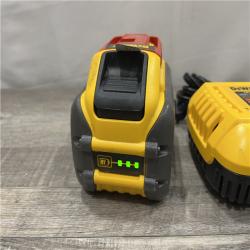 AS-IS DEWALT 20V/60V MAX FLEXVOLT Lithium-Ion 9.0Ah Battery and Charger Starter Kit