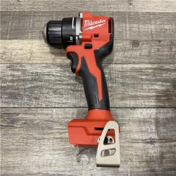 AS-IS Milwaukee 18V Lithium-Ion Brushless Cordless 1/2 in. Compact Drill/Driver Kit