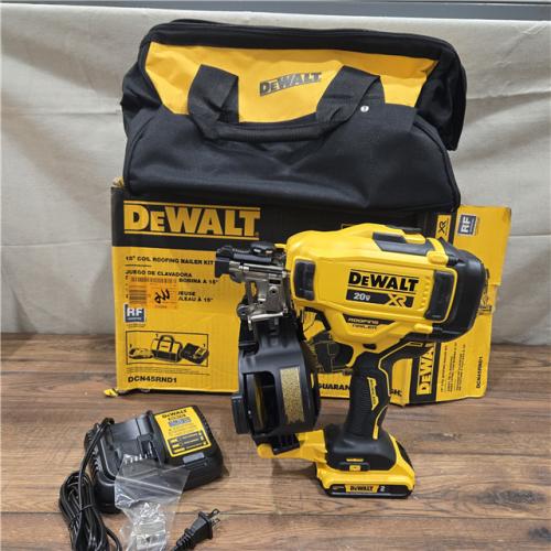 AS-IS DEWALT 2007898 Roofing Nailer Cordless Kit