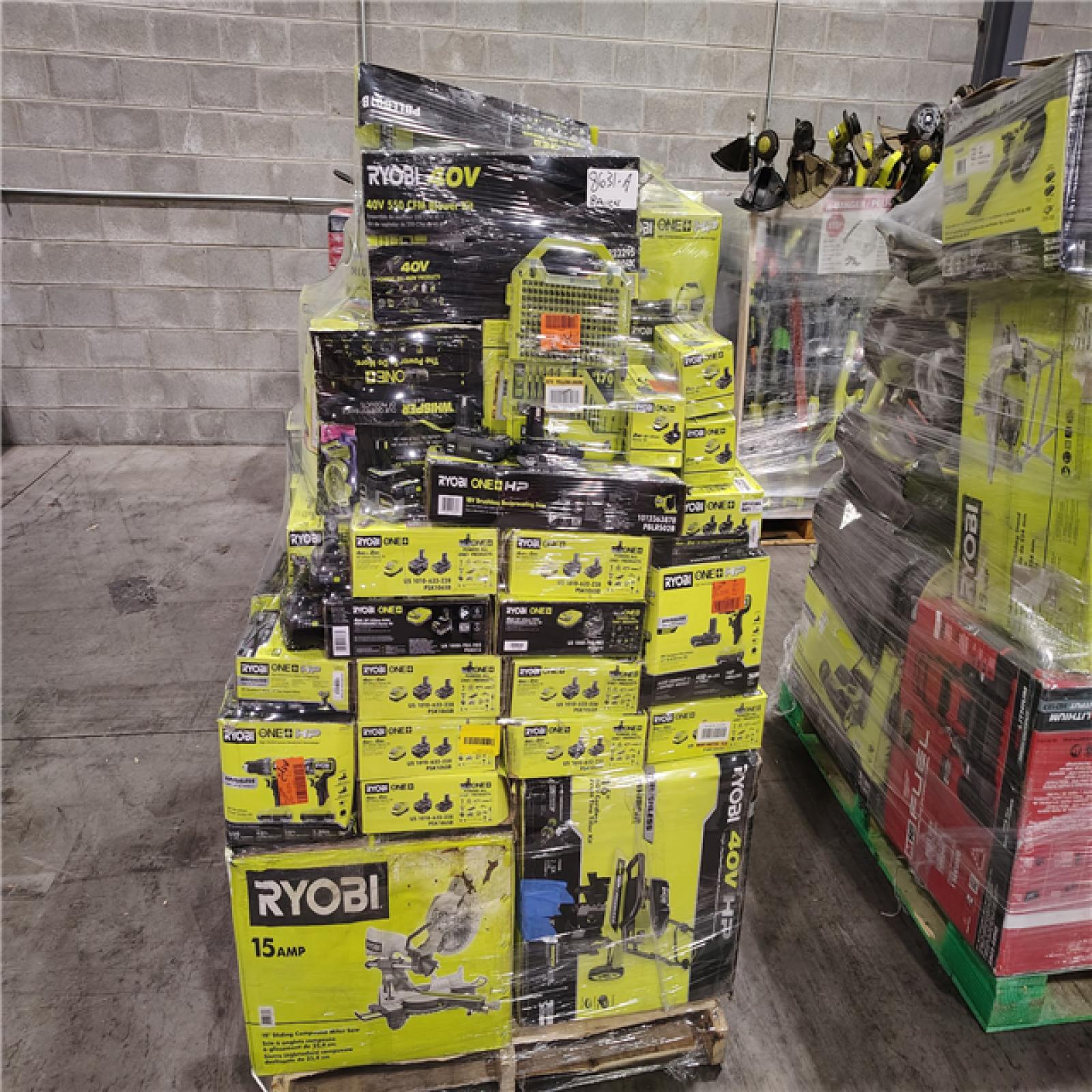 Pittston Location As-Is Power Tools Partial Truckload (8 pallets) 8631-A