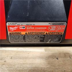 HOUSTON LOCATION - AS-IS Milwaukee 48-59-1815 M18 18V Dual Bay Simultaneous Super Charger (TOOL ONLY)