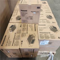 Phoenix NEW Panasonic WhisperSense DC Fan with Motion and Humidity Sensors Delay Timer and Pick-A-Flow Speed Selector 50  80 or 110 CFM Pallet of 11 (SEALED)