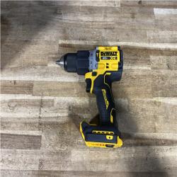 Houston Location AS-IS DEWALT 20V XR Brushless Cordless 1/2 in. Hammer Drill (Tool-Only)
