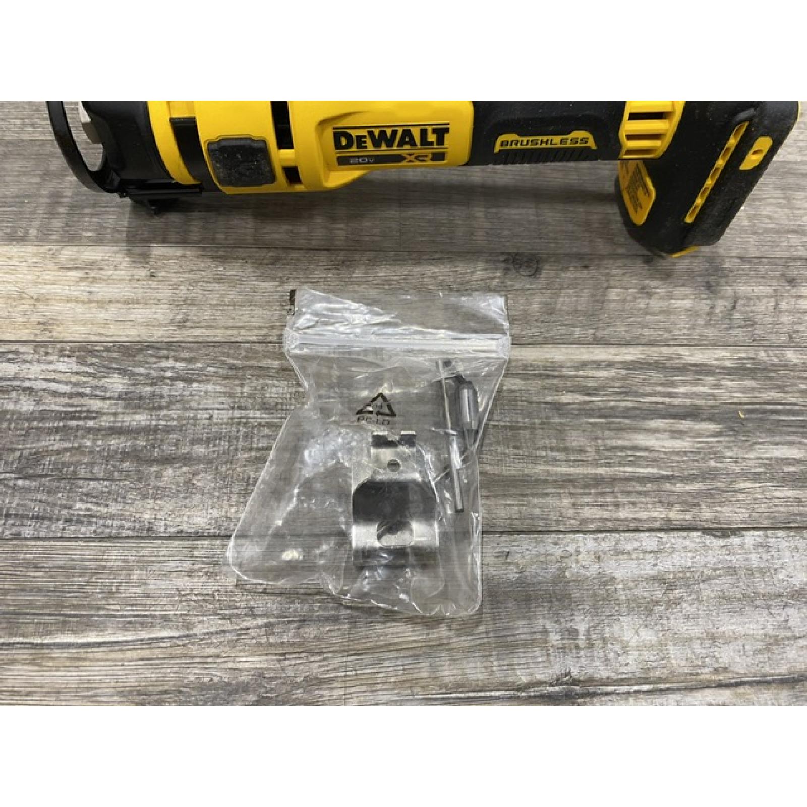 AS-IS DEWALT XR 20V Lithium-Ion Cordless Rotary Drywall Cut-Out Tool (Tool Only)