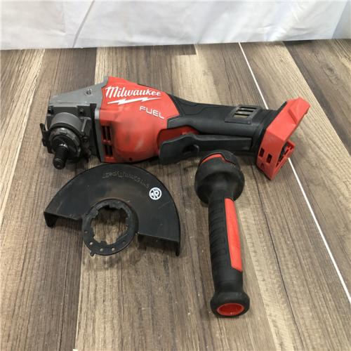 AS-IS Milwaukee FUEL 18-Volt Lithium-Ion Brushless Cordless 4-1/2 in./6 in. Braking Grinder with Paddle Switch (Tool-Only)