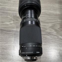 AS-IS Sigma 18-300mm F3.5-6.3 Contemporary DC Macro OS HSM Lens for Canon