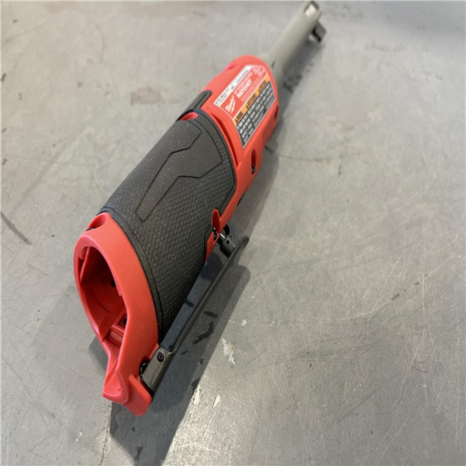 AS-IS - Milwaukee M12 FUEL 12V Lithium-Ion Brushless Cordless 3/8 in. Extended Reach High Speed Ratchet
