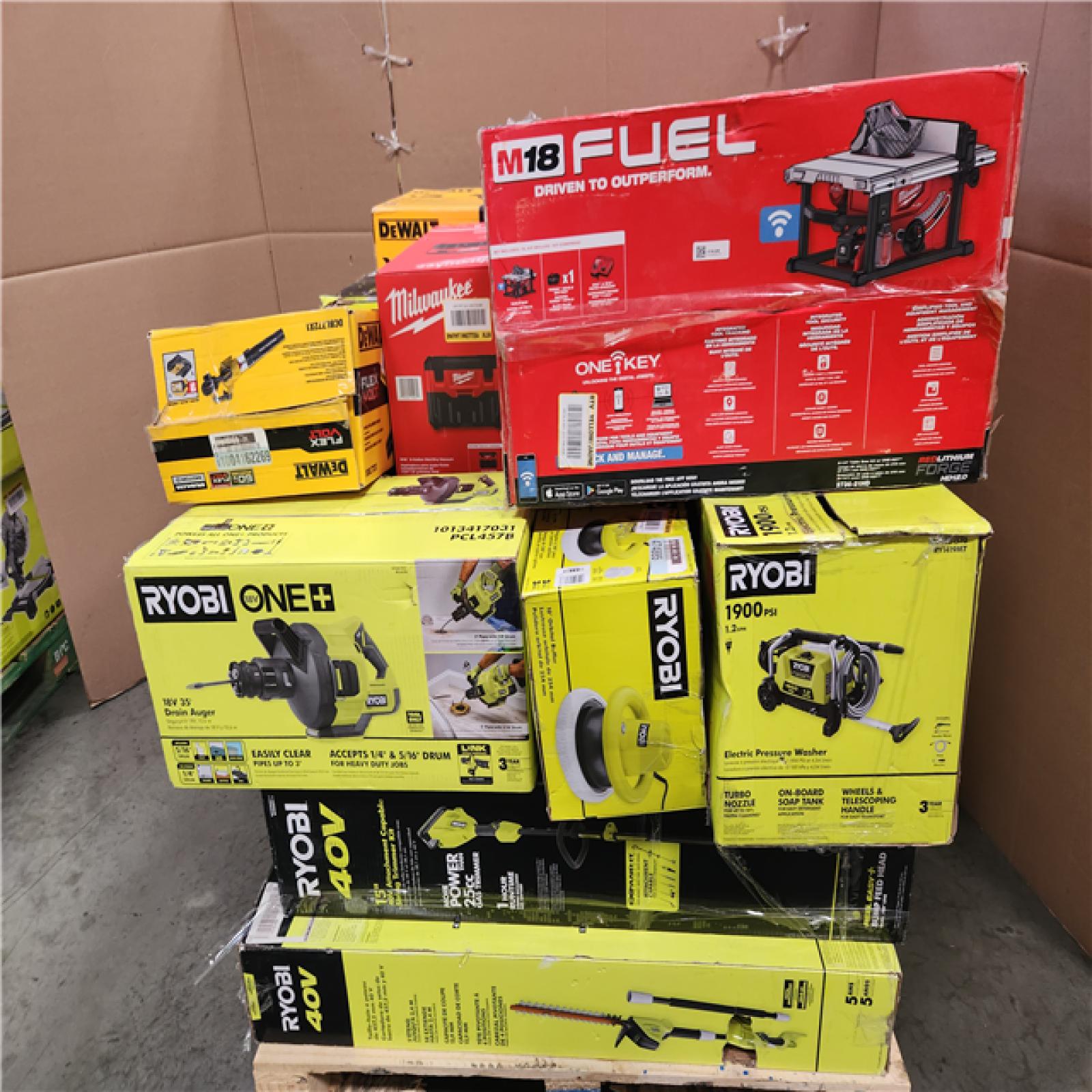 CALIFORNIA AS-IS TOOL PALLET