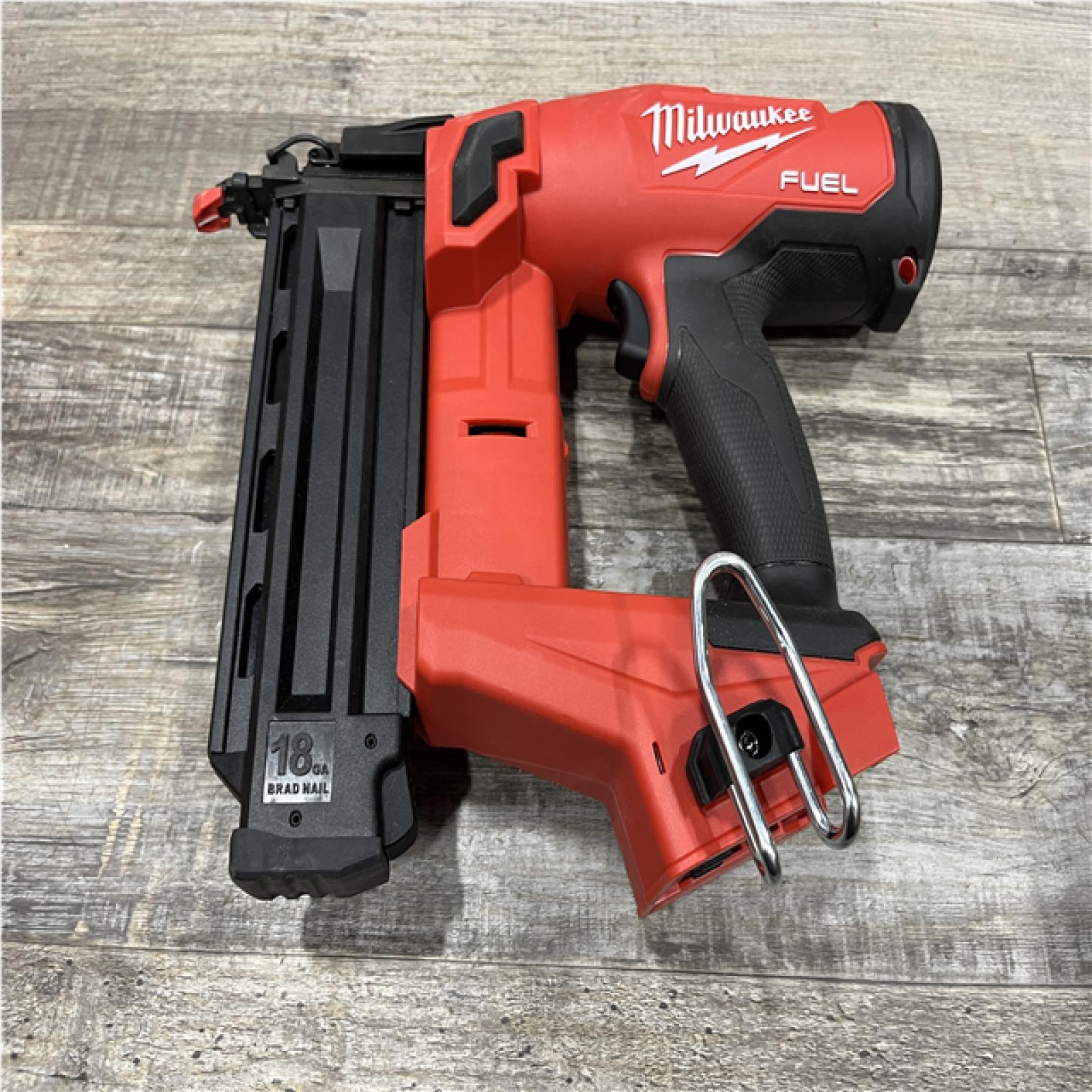 AS-IS Milwaukee FUEL 18-Volt Lithium-Ion Brushless Cordless Gen II 18-Gauge Brad Nailer (Tool-Only)
