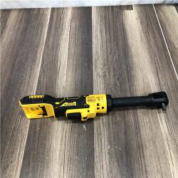 AS-IS DEWALT ATOMIC 20V MAX 3/8 in. Extended Reach Cordless Ratchet (Tool Only)