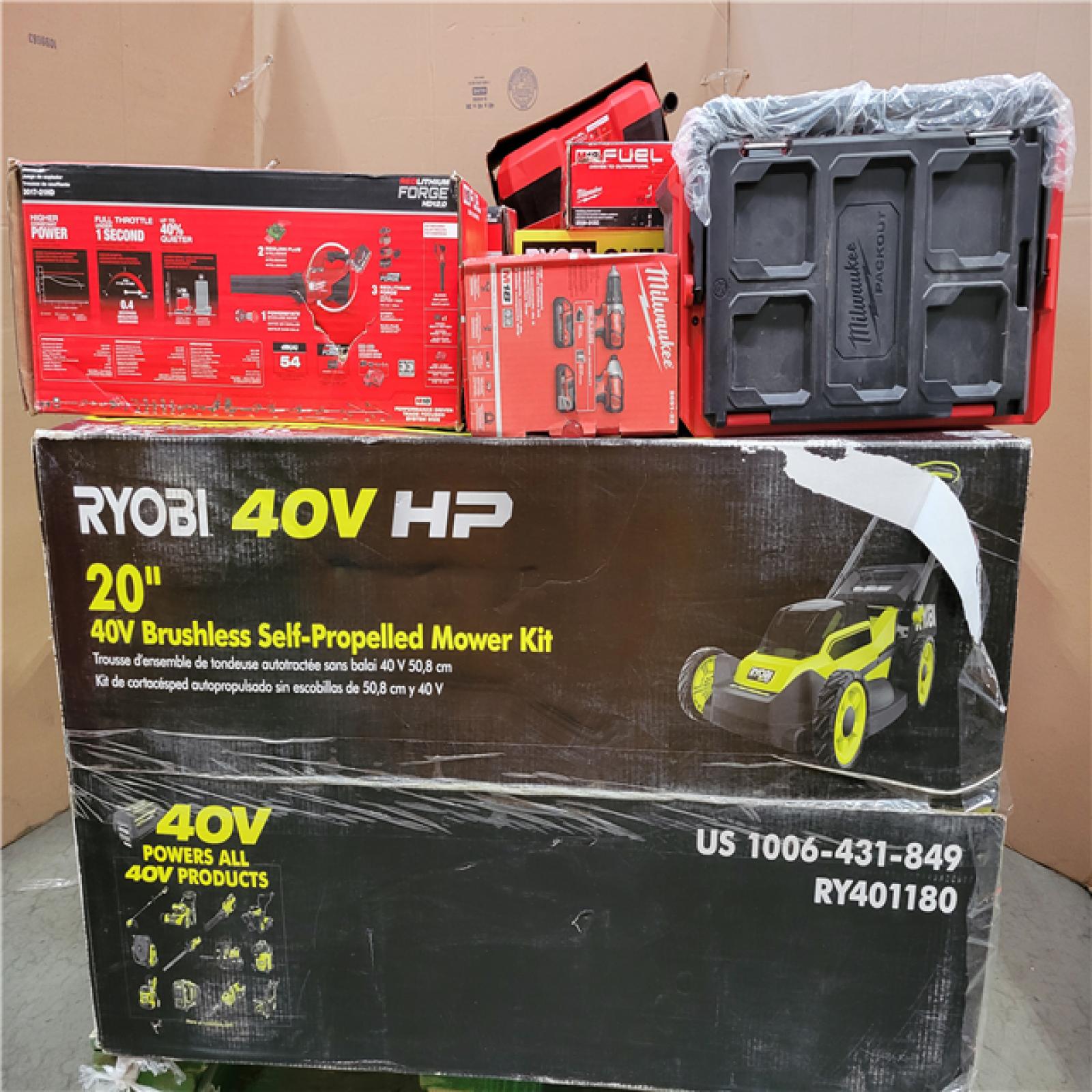 CALIFORNIA AS-IS TOOL PALLET