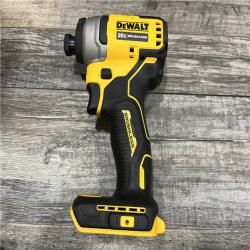 AS-IS DEWALT Atomic 20V Max Lithium-Ion Brushless Cordless Compact 1/4 in. Impact Driver Kit