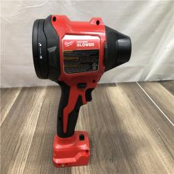 AS-IS Milwaukee 18V Lithium-Ion 570 MPH Brushless Cordless Precision Blower with Variable Speed Trigger and Trigger Lock