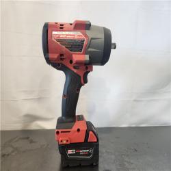 AS-IS- Milwaukee FUEL 18V Lithium-Ion Brushless Cordless 1/2 in. Impact Wrench w/Friction Ring Kit
