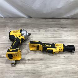 AS-IS DEWALT 20V Lithium-Ion Cordless 2-Tool Combo Kit