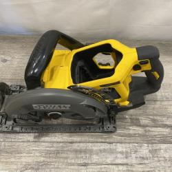 AS-IS DEWALT FLEXVOLT 60V MAX Cordless Brushless 7-1/4 in. Wormdrive Style Circular Saw (Tool Only)