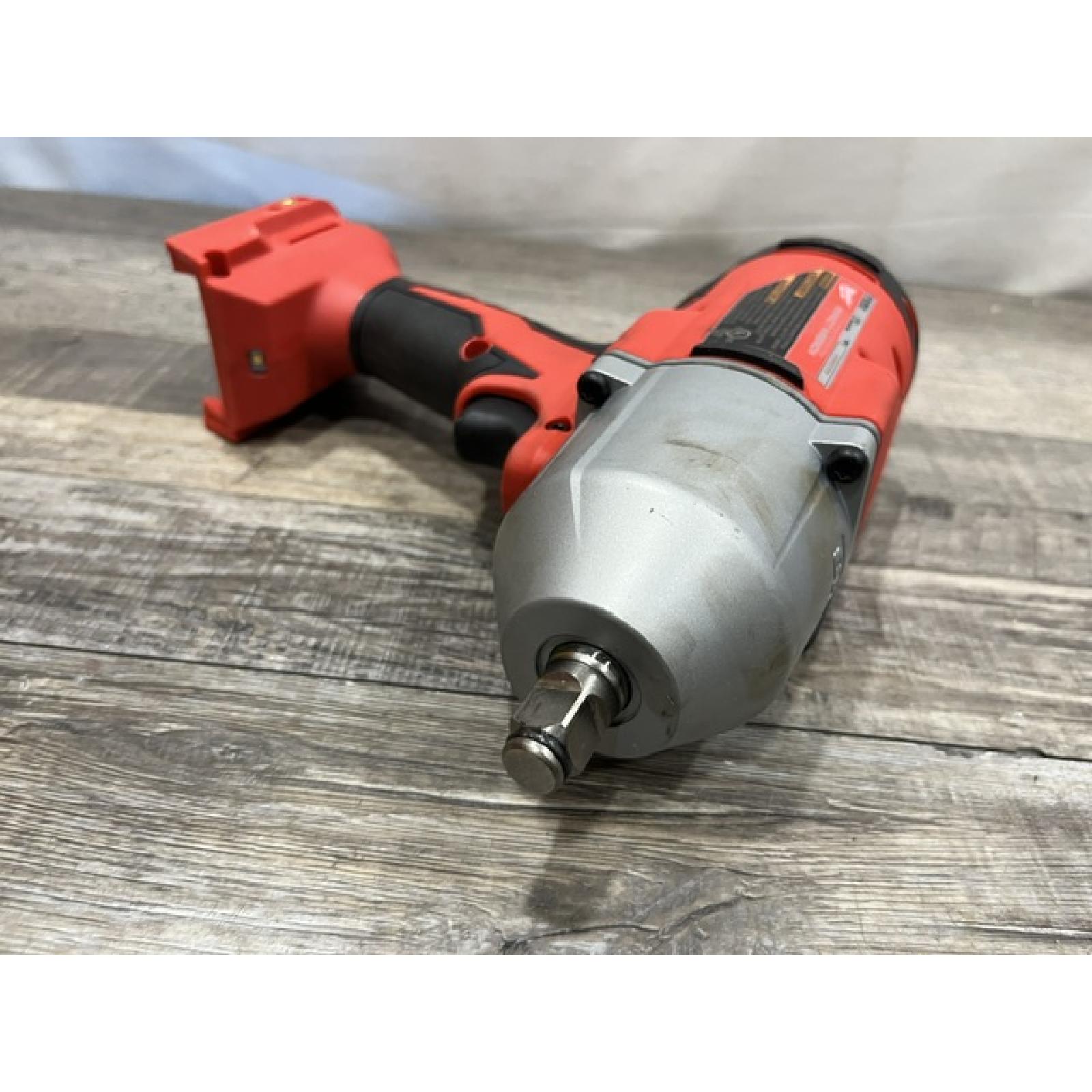 AS-IS Milwaukee 18-Volt Lithium-Ion Brushless 1/2 in. High Torque Impact Wrench with Friction Ring (Tool-Only)