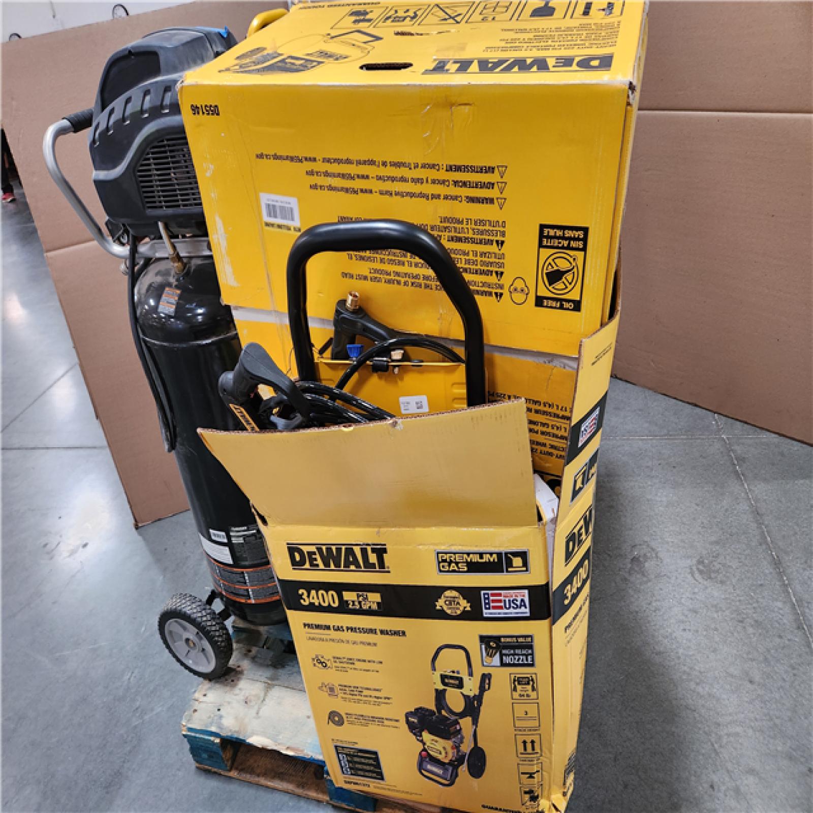 CALIFORNIA AS-IS OUTDOOR POWER EQUIPMENT