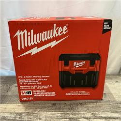 NEW - Milwaukee 18-Volt 2 Gal. Lithium-Ion Cordless Wet/Dry Vacuum (Vacuum-Only)