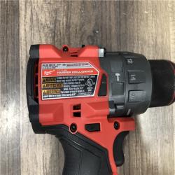 AS-IS Milwaukee  FUEL 18V Lithium-Ion Brushless Cordless 1/2 in. Hammer Drill/Driver (Tool-Only)