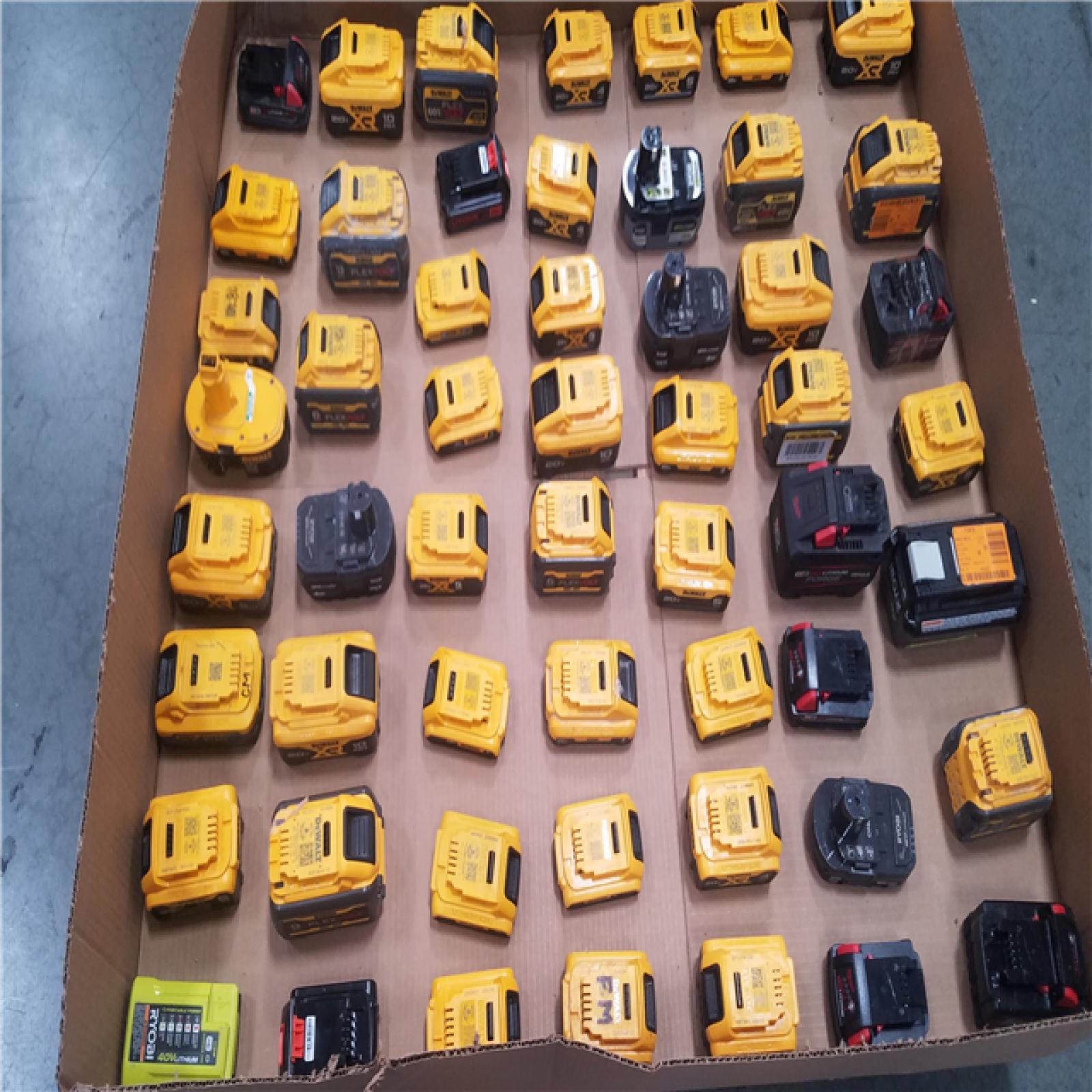 CALIFORNIA AS-IS BATTERY PALLET