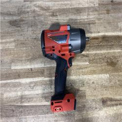 Houston Location AS-IS Milwaukee FUEL 18V Lithium-Ion Brushless Cordless 1/2 in. Impact Wrench with Friction Ring (Tool-Only)