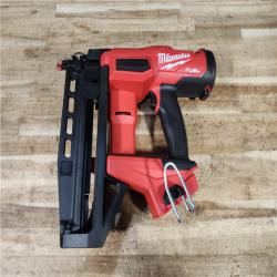 HOUSTON LOCATION - AS - IS Milwaukee FUEL 18-Volt Lithium-Ion Brushless Cordless Gen ll 16-Gauge Straight Finish Nailer (Tool Only)