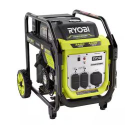 DALLAS LOCATION- NEW! RYOBI 4000 WATT GAS GENERATOR WITH CO DETECT