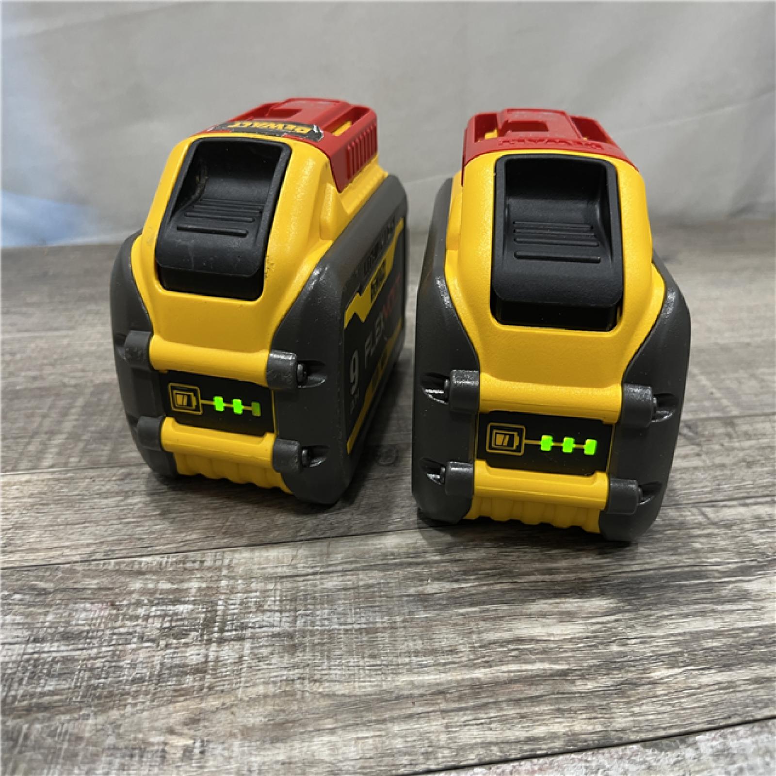 AS-IS DEWALT FLEXVOLT 20-Volt /60-Volt MAX Lithium-Ion 9.0Ah Battery (2-Pack)