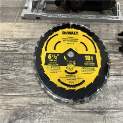 AS-IS DEWALT 20V MAX Cordless Brushless 6-1/2 in. Sidewinder Style Circular Saw (Tool Only)