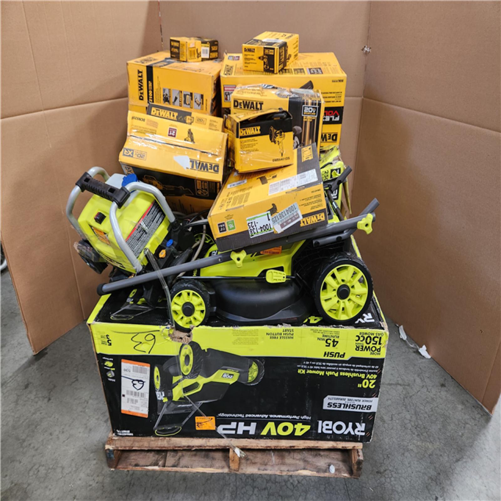 CALIFORNIA  AS-IS TOOL PALLET