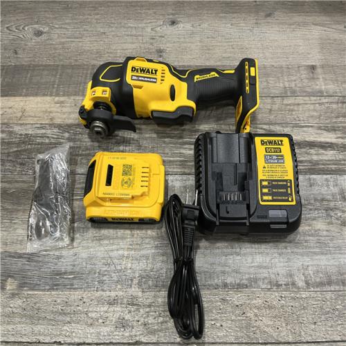 AS-IS DEWALT ATOMIC 20V MAX Cordless Brushless Oscillating Multi Tool Kit