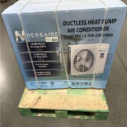 California AS-IS Hessaire Ductless AC Heat Pump (Damaged Boxes)