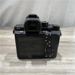 AS-IS Sony Alpha a7S III Full Frame Mirrorless Digital Interchangeable Lens Camera Body (Black)