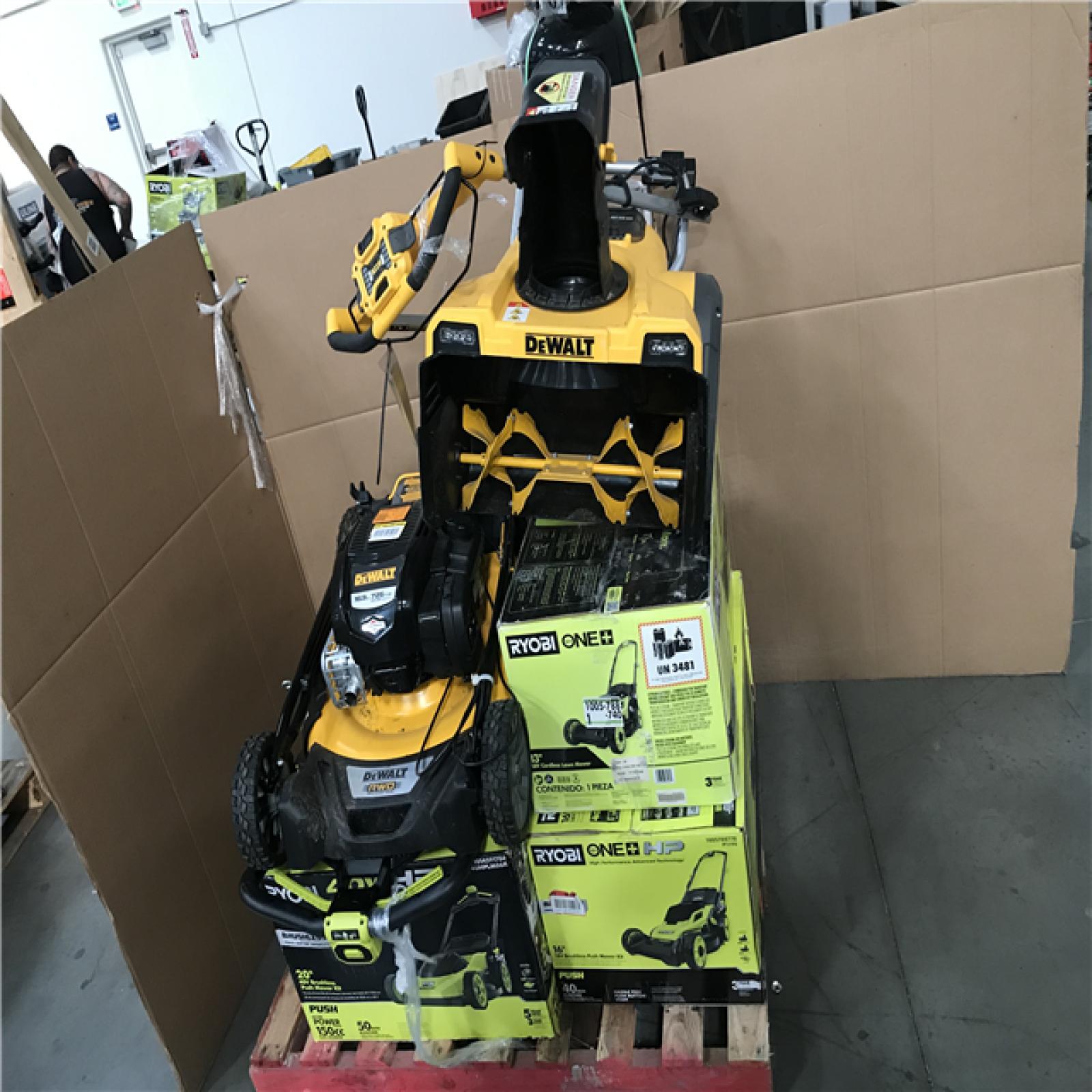 CALIFORNIA AS-IS OUTDOOR POWER EQUIPMENT