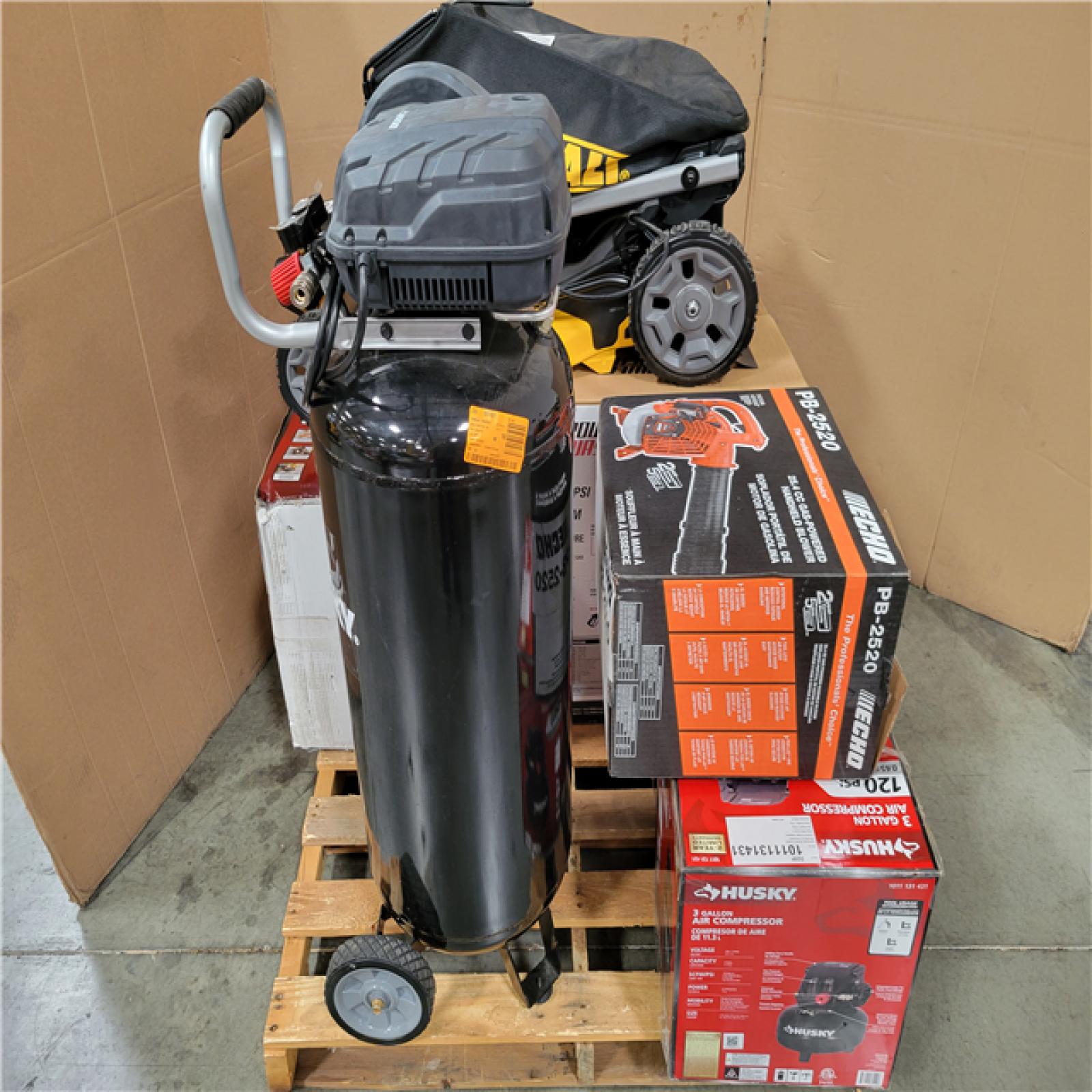 CALIFORNIA AS-IS OUTDOOR POWER EQUIPMENT