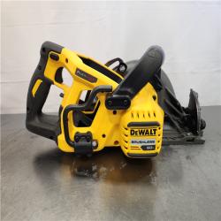 AS-IS- FLEXVOLT 60V MAX Cordless Brushless 7-1/4 in. Wormdrive Style Circular Saw (Tool Only)