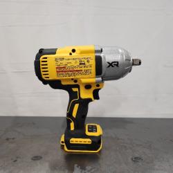 AS-IS- DEWALT 20V MAX XR 1/2 High Torque Impact Wrench with Hog Ring Anvil (Tool-Only)