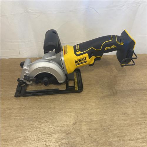 as-is DEWALT ATOMIC 20V MAX Cordless Brushless 4-1/2 in. Circular Saw (Tool Only)