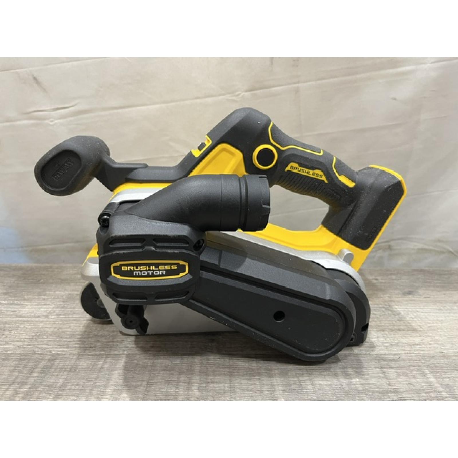 AS-IS DEWALT 20V MAX* XR Brushless Cordless Belt Sander (Tool-Only)