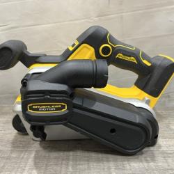 AS-IS DEWALT 20V MAX* XR Brushless Cordless Belt Sander (Tool-Only)