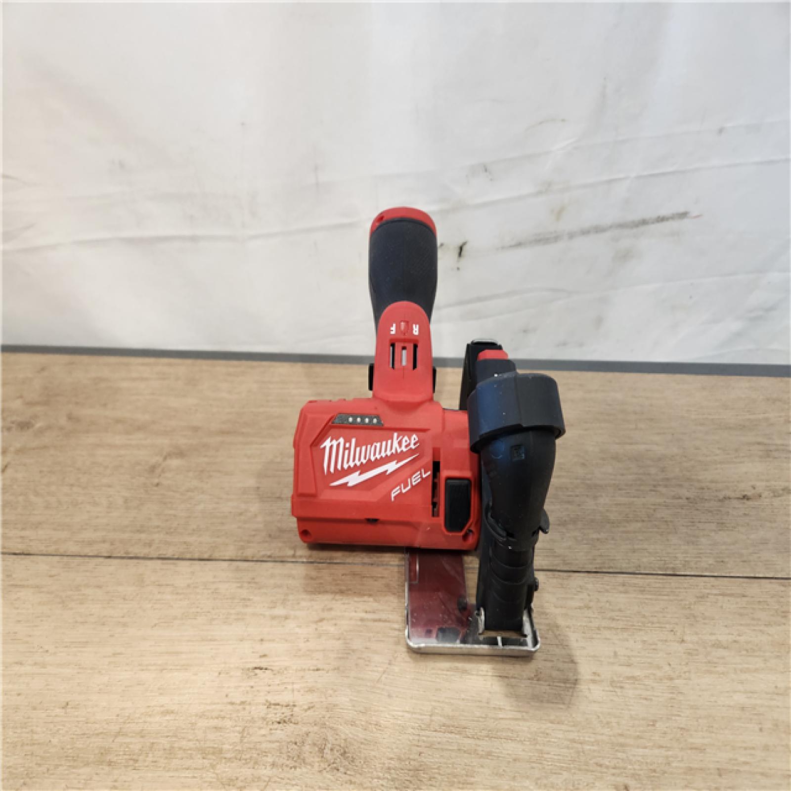 AS-IS- Milwaukee  FUEL 12V Lithium-Ion Brushless Cordless 3 in. Cut Off Saw (Tool-Only)
