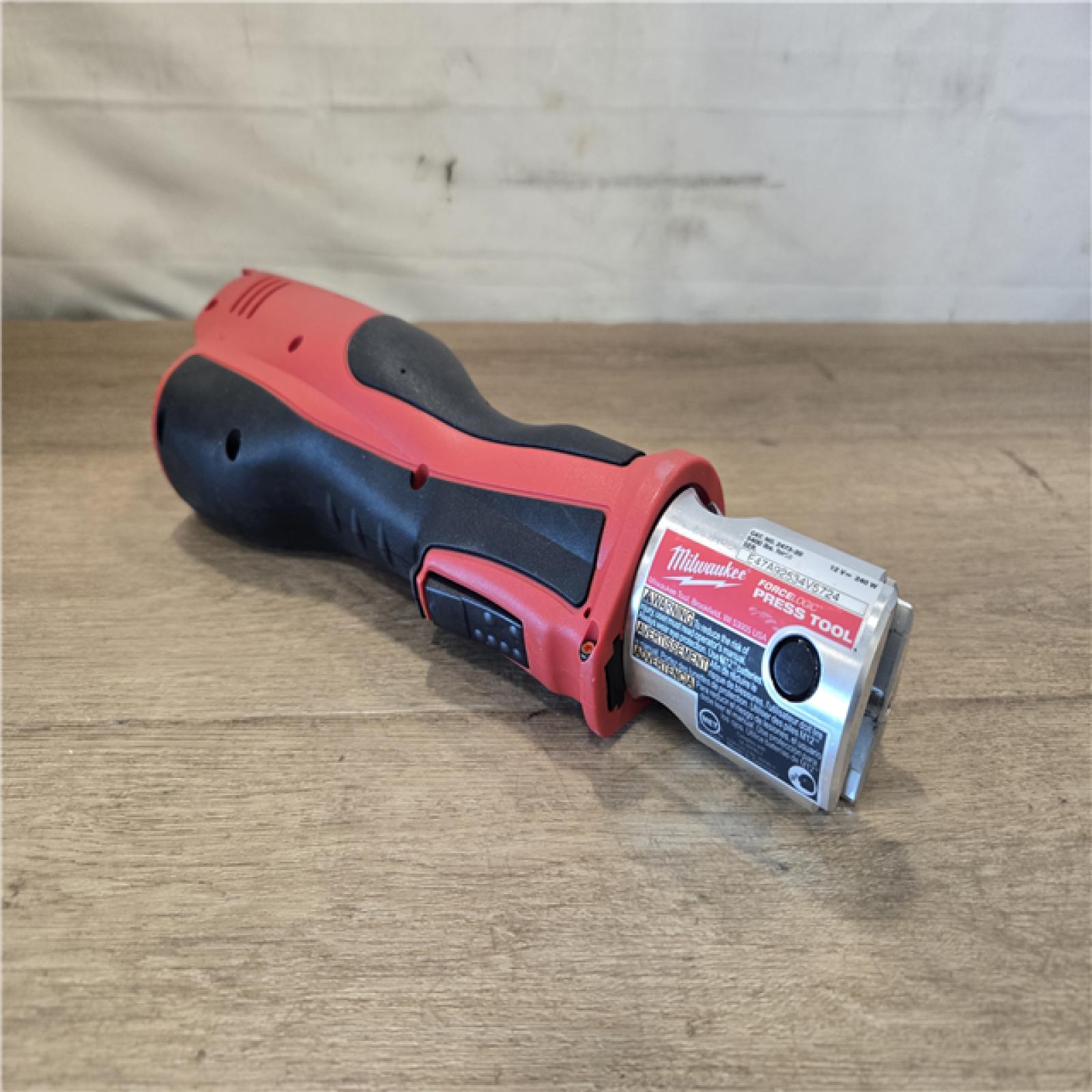 AS-IS Milwaukee M12 12V Force Logic Cordless Press Tool (Tool-Only)