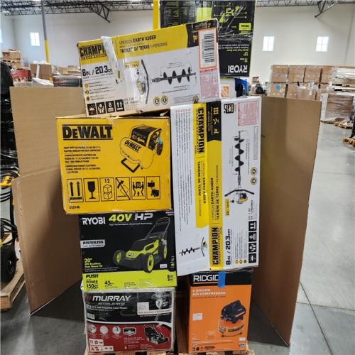 CALIFORNIA AS-IS OUTDOOR POWER EQUIPMENT