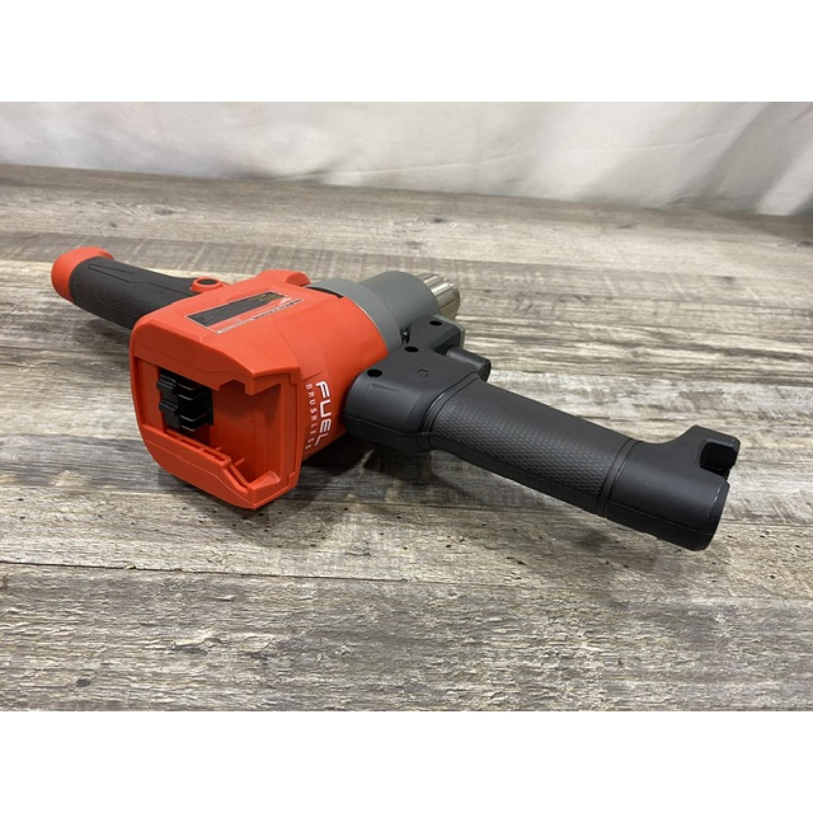 AS-IS Milwaukee FUEL 18V Lithium-Ion Brushless Cordless 1/2 in. Mud Mixer (Tool-Only)