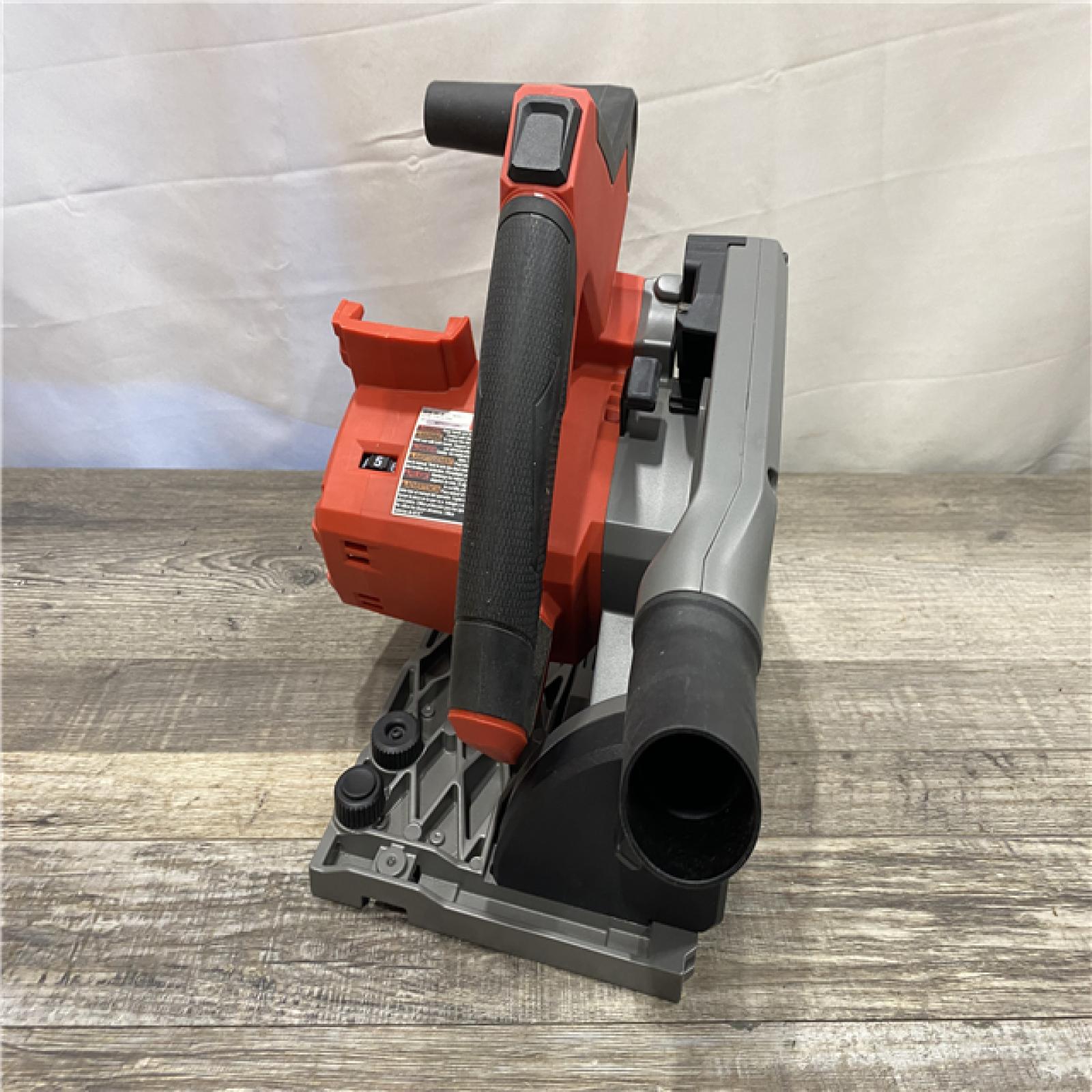 AS-IS Milwaukee  FUEL 18V Lithium-Ion Cordless Brushless 6-1/2 in. Plunge Cut Track Saw (Tool-Only)