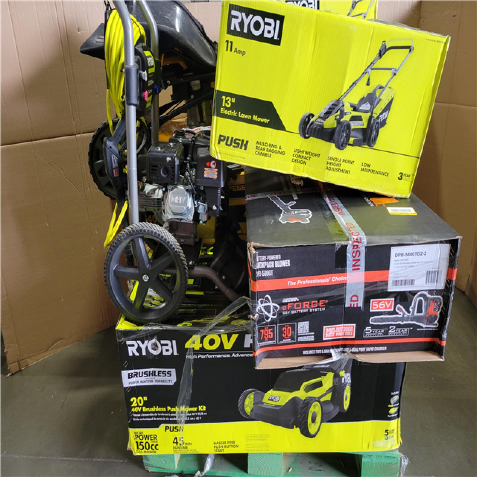 CALIFORNIA AS-IS OUTDOOR POWER EQUIPMENT