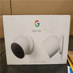 Phoenix Google Nest Indoor/Outdoor Wireless Smart Security Camera (Battery) 2-Pack